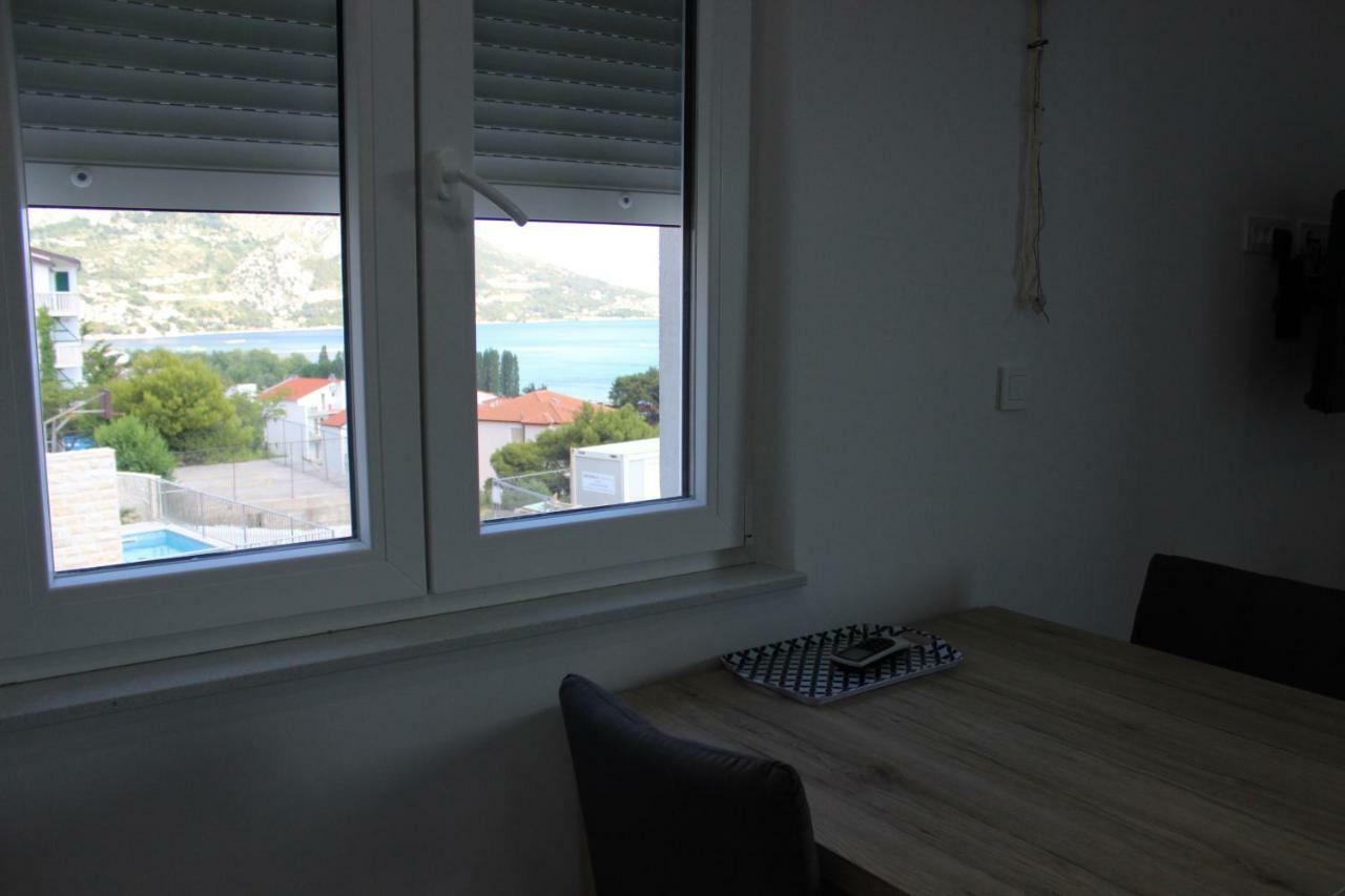 Villa Sara With Sea View And Private Heated Pool Omiš Exteriör bild